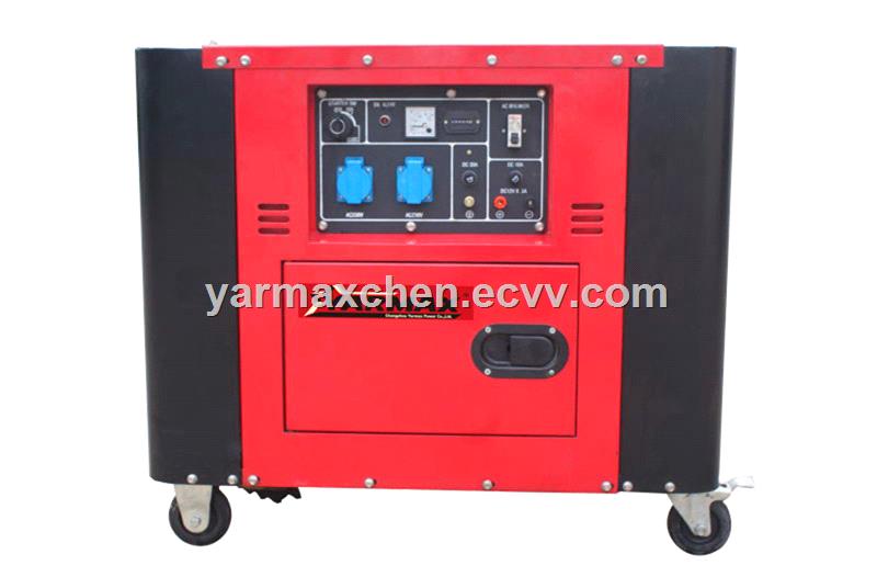 Strong Power Sound Attenuated 7kva Diesel Generator