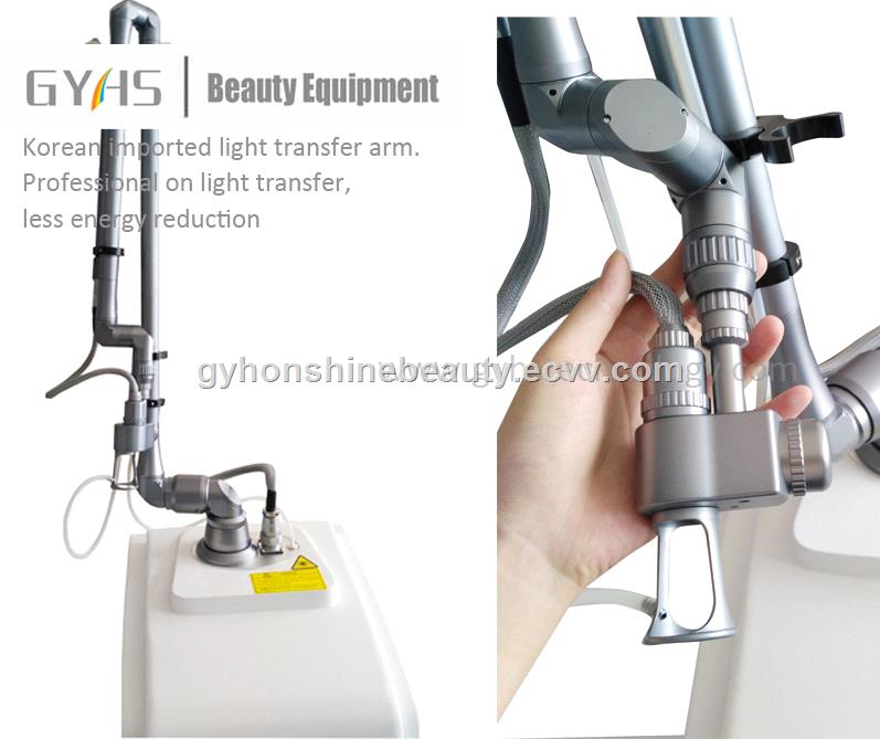 new designed RF tube scars removal facial renewing fractional CO2 laser