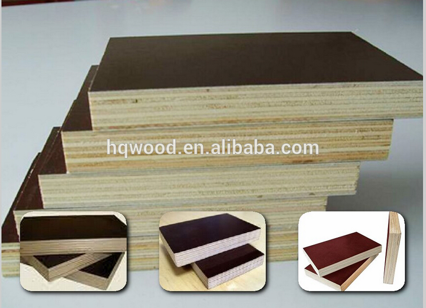 Film faced plywood paper 18mm formwork plywood for construction decoration