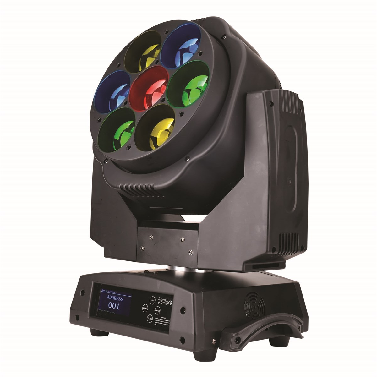 LED 7PCS Bee Eye Moving Head Light