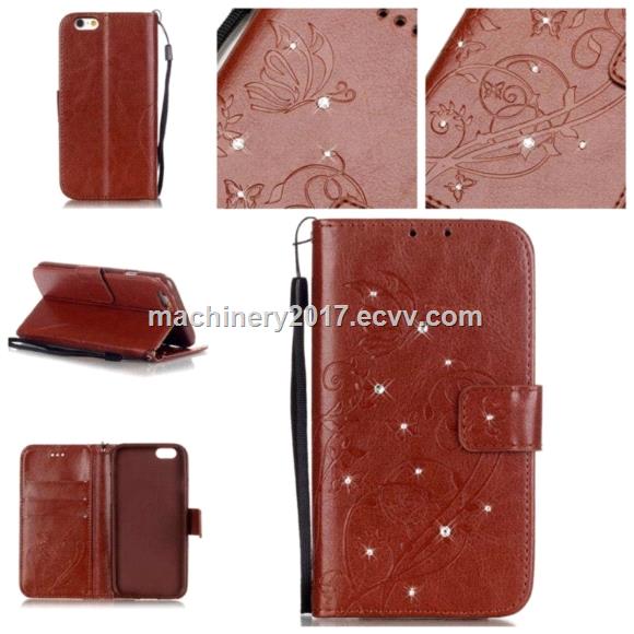 Leather cover phone case embossing machine