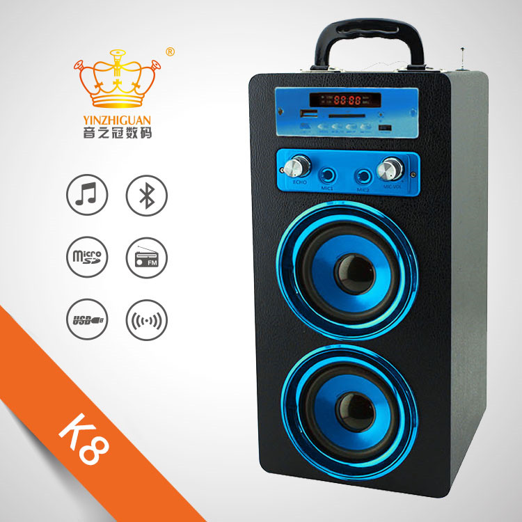 Portable Karaoke wireless Disco Outdoor Speaker