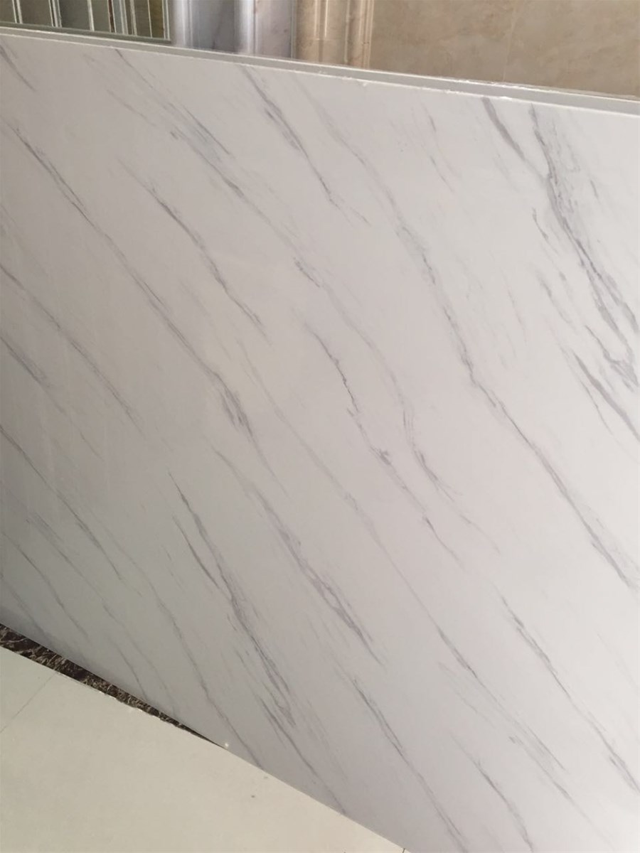 artificial mermer UV coating marble stone slab