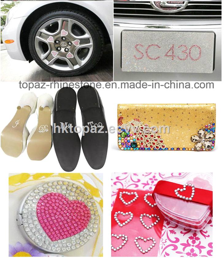 Creative I Do Me Too Wedding Rhinestone Wall Sticker Decoration for Shoes TS513I Do Me Too