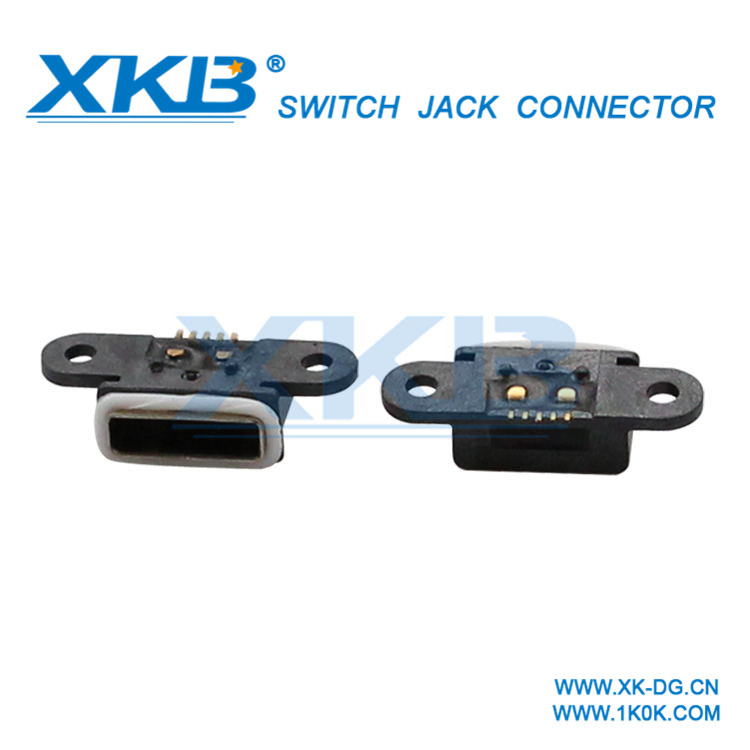 Connector Waterproof MICRO 5P Female Waterproof IP67 With Screw Hole
