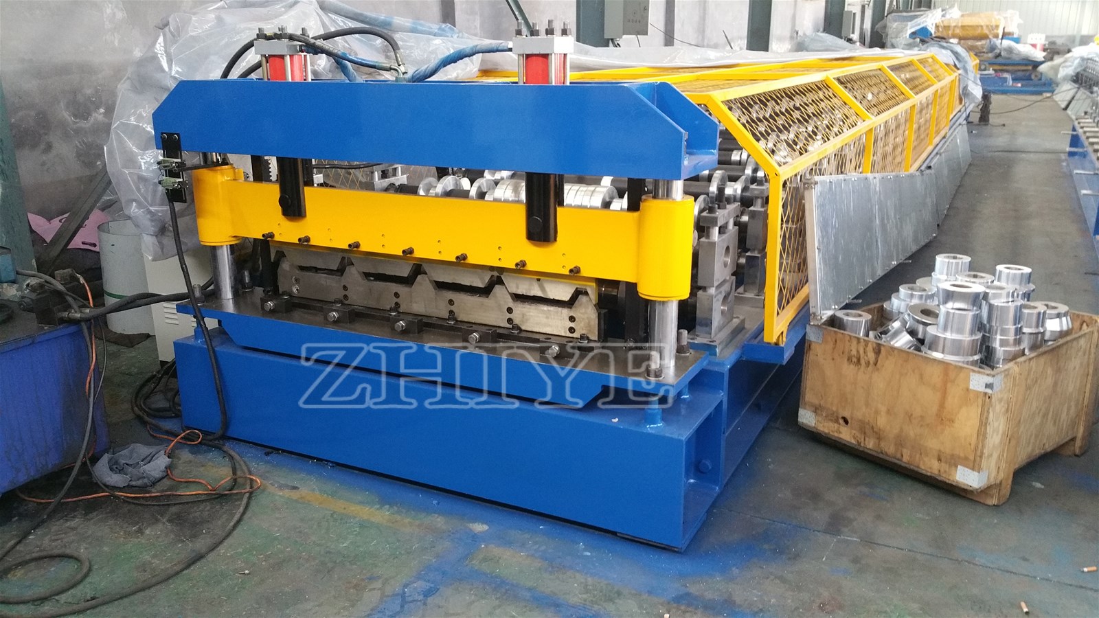 Corrugated Double Liner Metal Roof Tile Making Machine