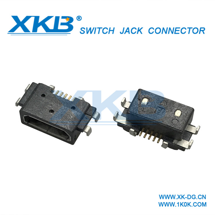 Ip67 waterproof micro usb mother mouth
