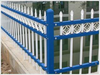 Zinc steel fence rail fence temporary isolation