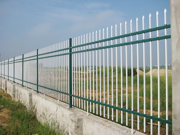 Zinc steel fence rail fence temporary isolation