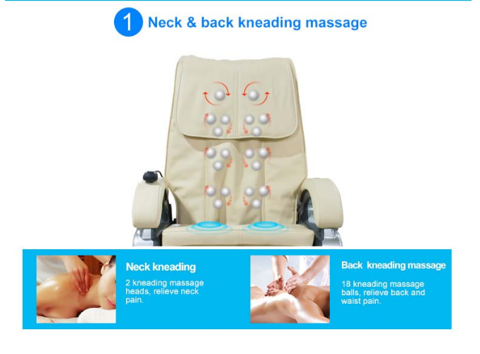 Full Body Kneading and Vibrating Massager Electric Full Body Simple Cheap