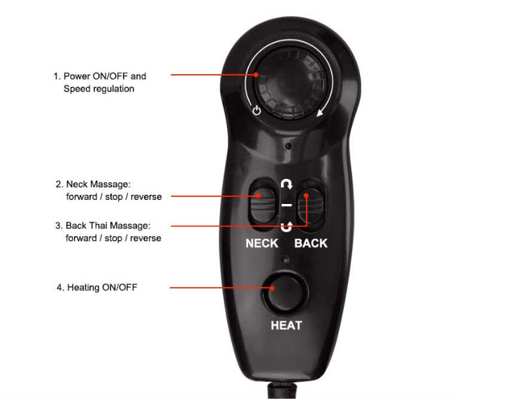 Full Body Kneading and Vibrating Massager Electric Full Body Simple Cheap