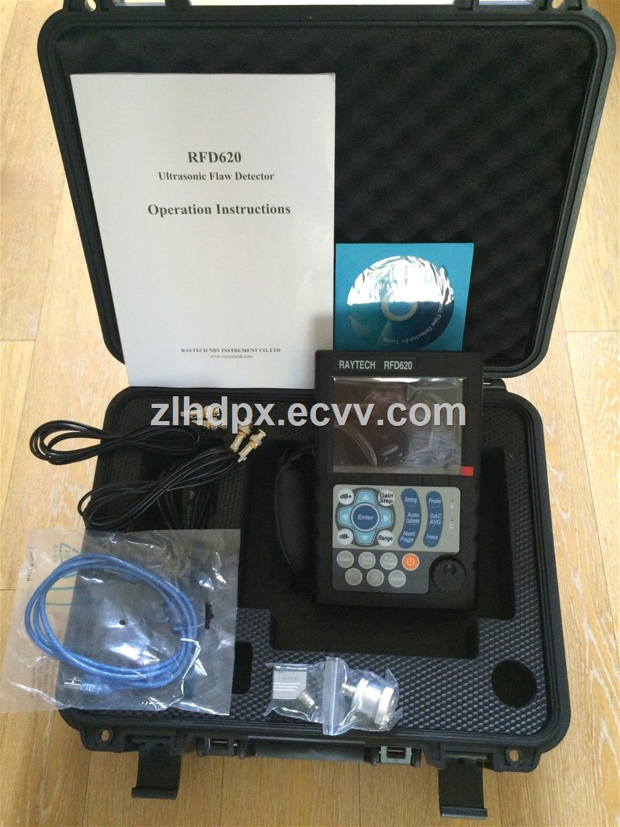 NDT Welding Test Machine Digital Portable Ultrasonic Flaw Detector Tester RFD620