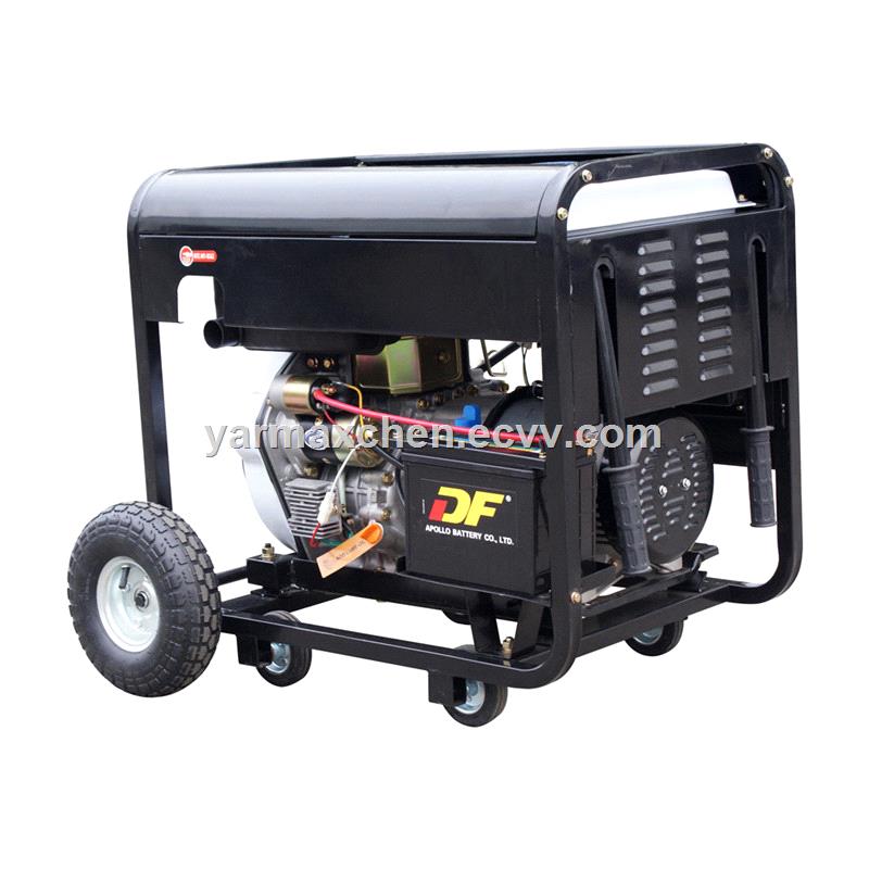 Overload Protection Diesel Generator Open Type with Wheels