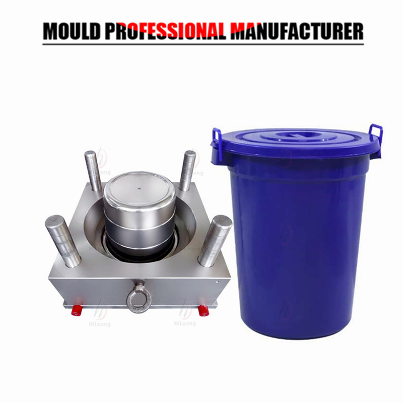 Top selling products injection molding plastic water bucket mould maker from hiloong mould factory