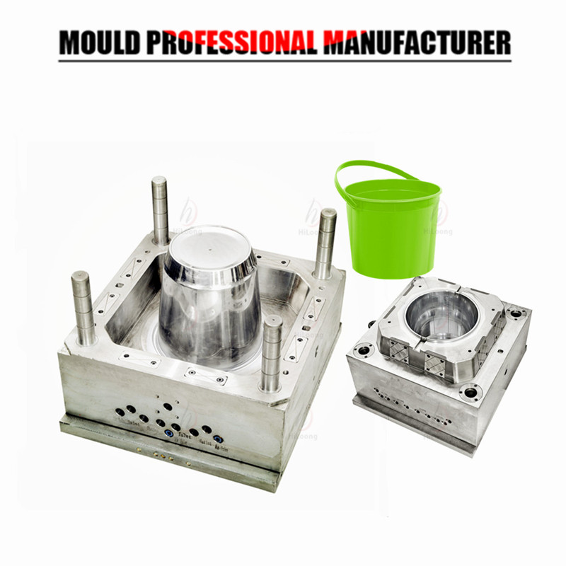 Top selling products injection molding plastic water bucket mould maker from hiloong mould factory