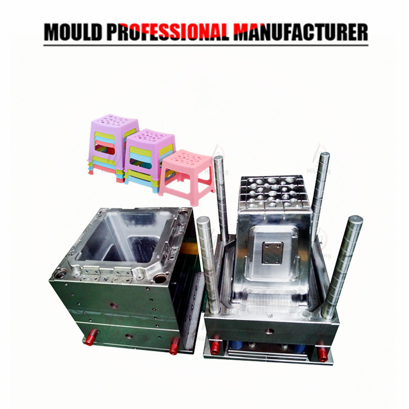 Taizhou mould provider plastic stool injection mould shaping