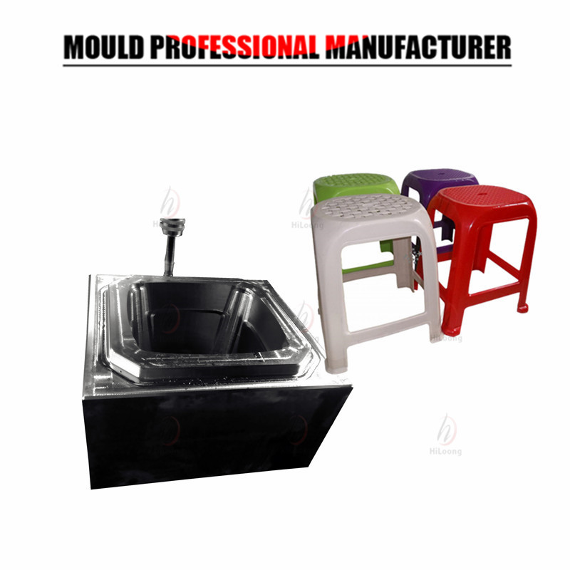 Taizhou mould provider plastic stool injection mould shaping