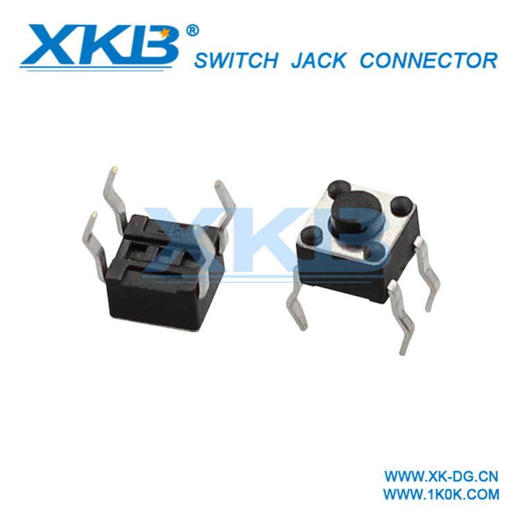 12V 2Pin Micro Normally Closed Tact Push Button Switch with Side Operational Actuator