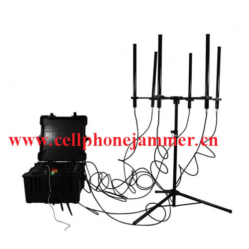 160W 48bands High Power Drone Jammer Jammer up to 1000m