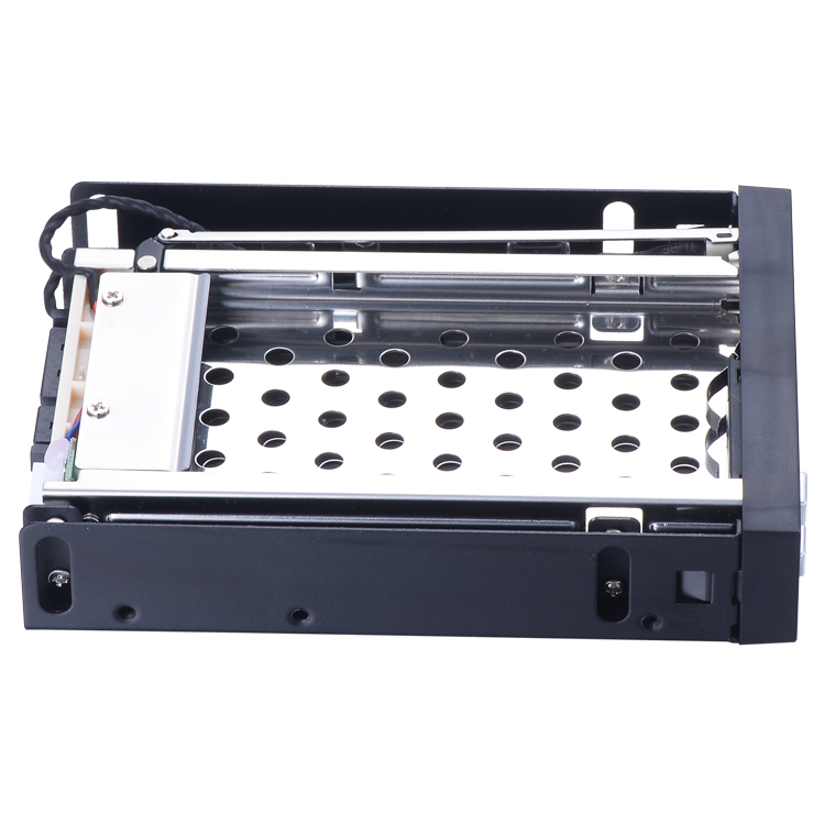 Unestech 25in Dual bay SATA Tryaless Internal HDD Mobile Rack Support Hot Swap