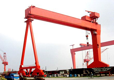 Box Type Double Girder Shipbuilding Gantry Crane