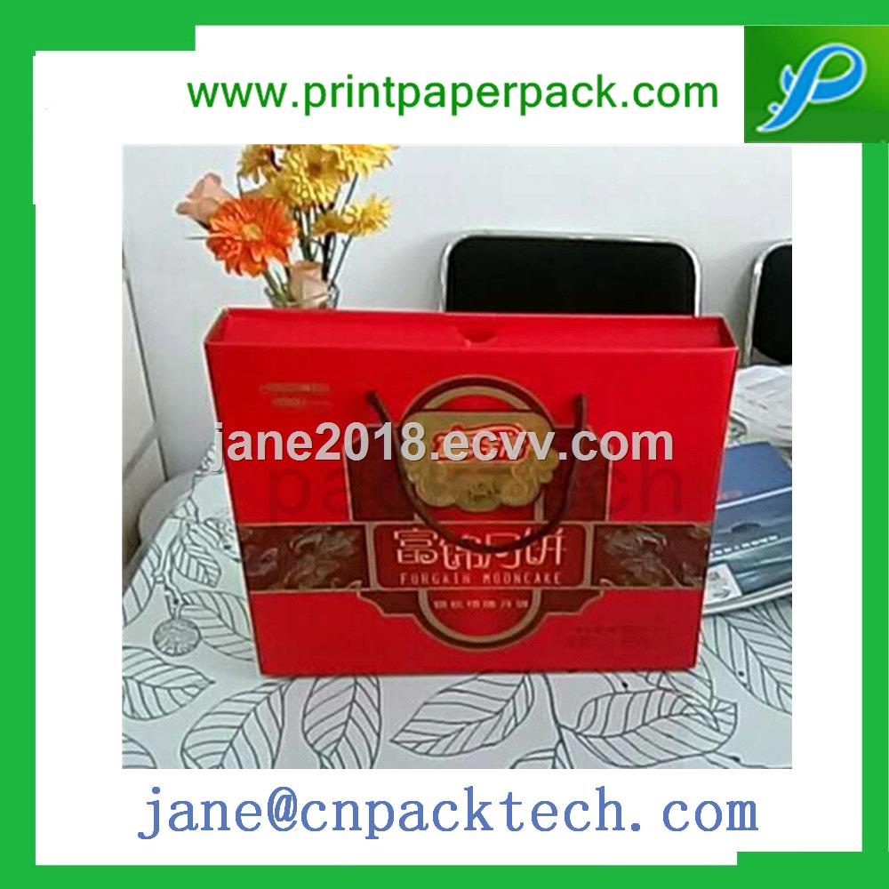 Custom Printed Favor Gift Box OEM Art Paper Packing Boxes Mooncake Packaging Box