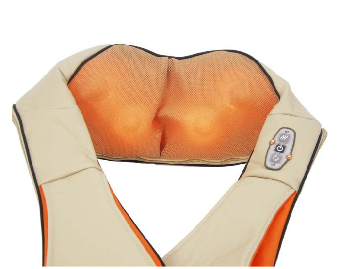 Multifunction electric neck shoulder body massge belt with heat