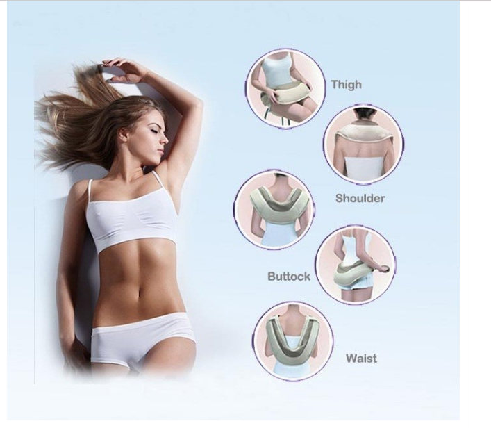 Portable Electric Kneading Neck and Shoulder Massager slimming belt