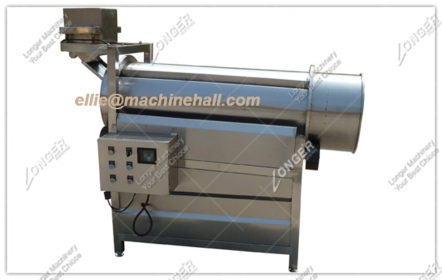 Continuous Snacks Seasoning Machine