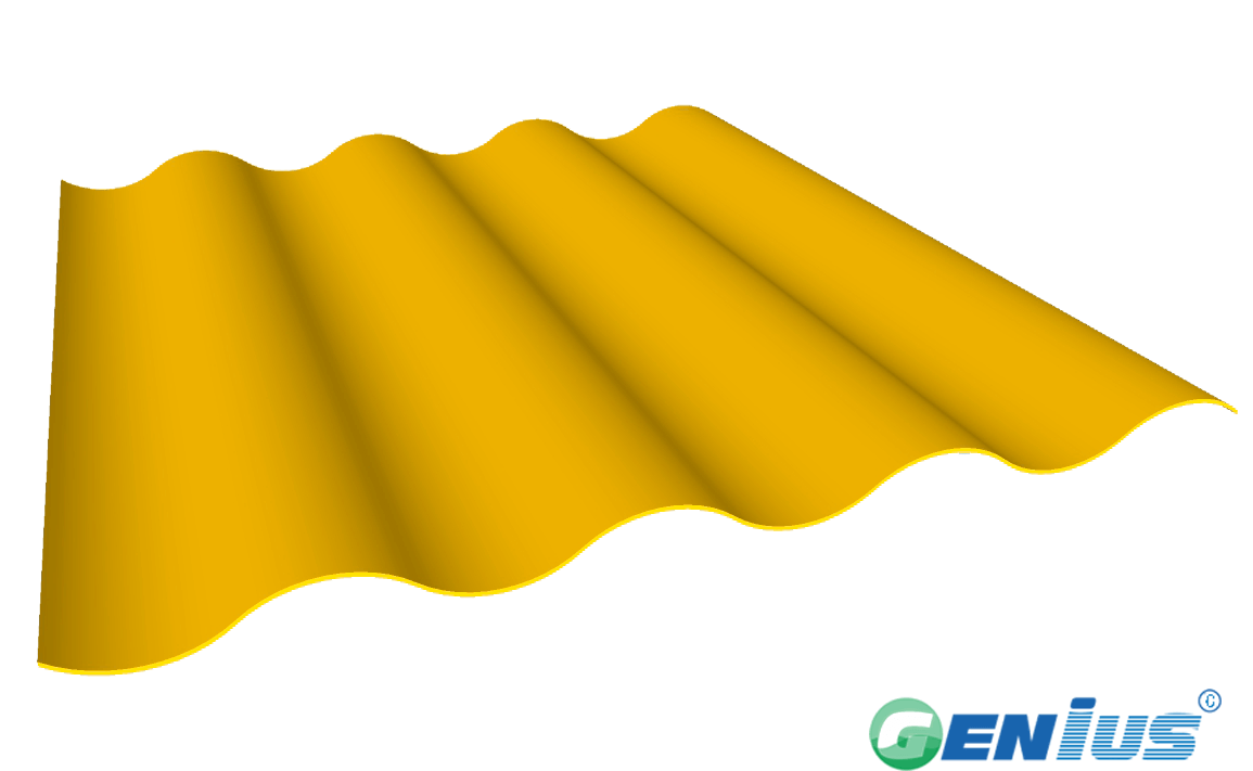Structural ShapesLarge wave corrugated boardOFR25