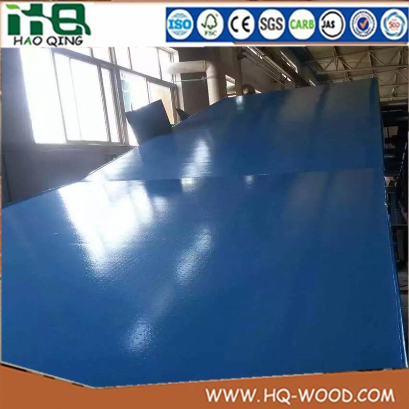 Blue film faced plywood PP blue plactic marine plywood advanced construction material