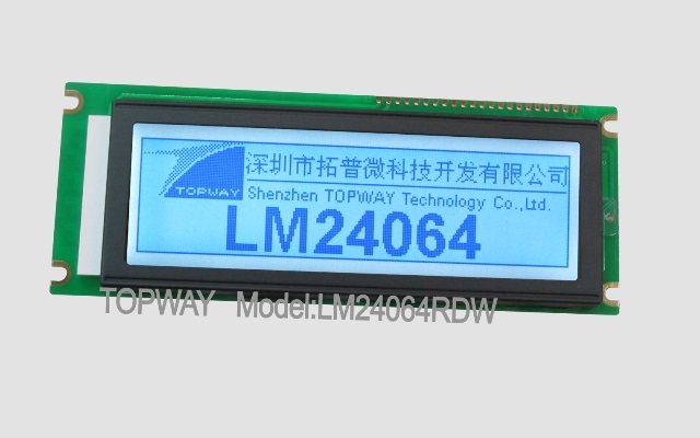 240X64 Graphic LCD Module COB Type LCD Display LM24064R