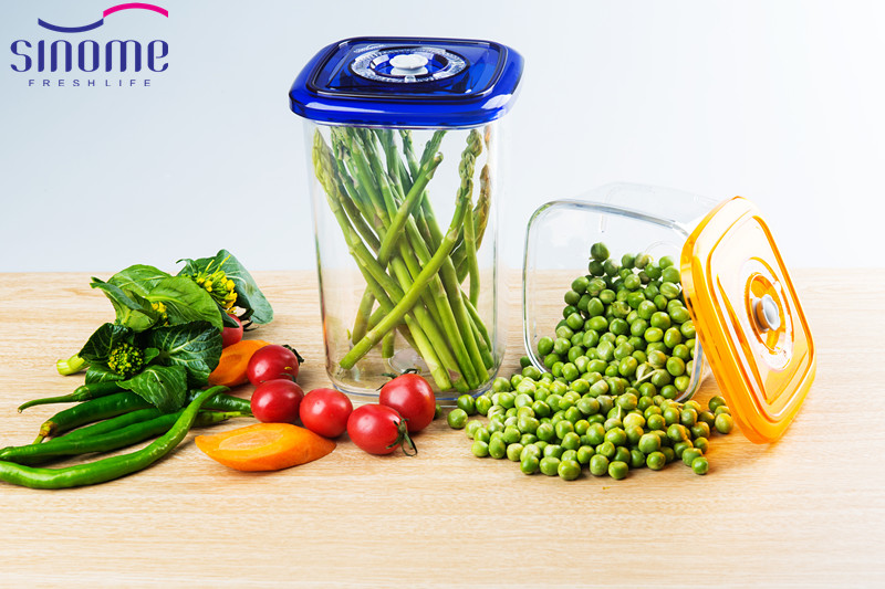 Mold And Humid Resistance Strong Toughness Retain Food Freshness Vacuum Storage Container