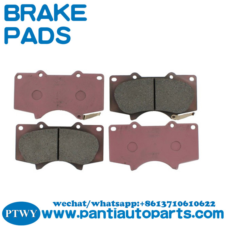 Performance Red brake pads for Toyota 0446535290
