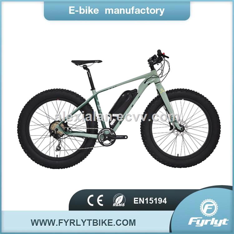 bafang rear motor 350W fat tire electric bike use in sand snow field bafang rear motor 350W fat tire electric bike use in sand snow field