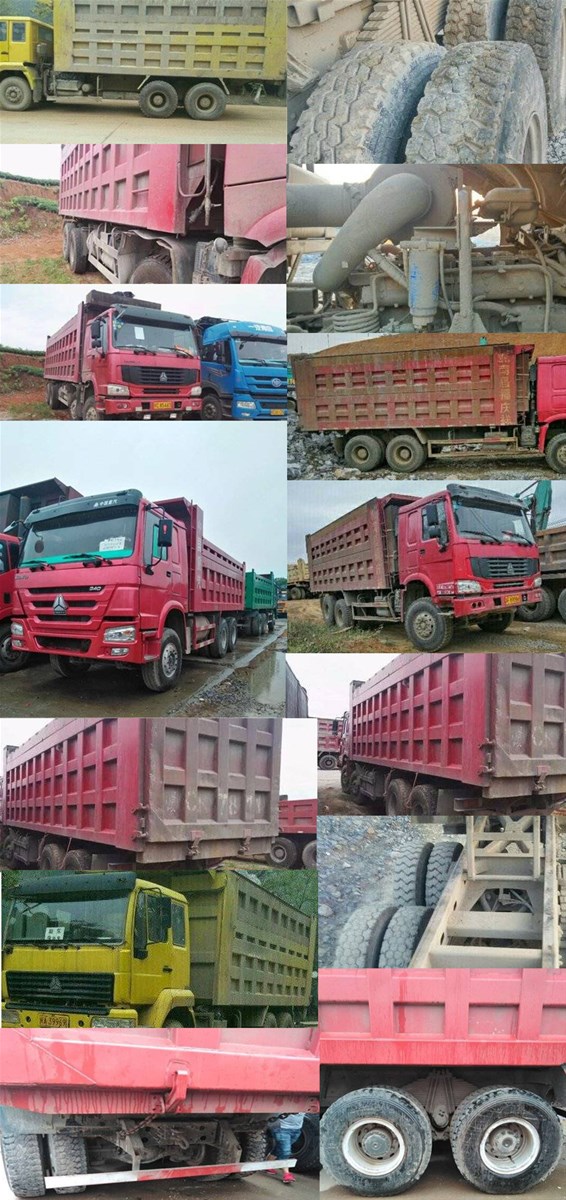 Used Cheap Heavy Sinotruk Howo 6X4 Dump Truck Tipper Truck for Sale