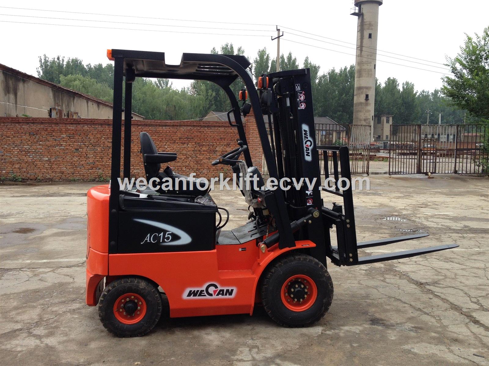 15 Ton AC MOTOR Electric Forklift with CE Certificate