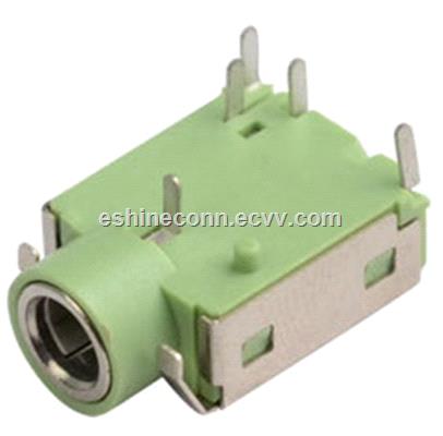 Audio connector to mobile phone