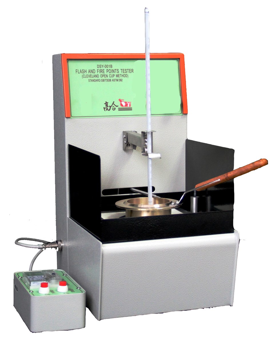 Cleveland Open cup flash fire pints tester