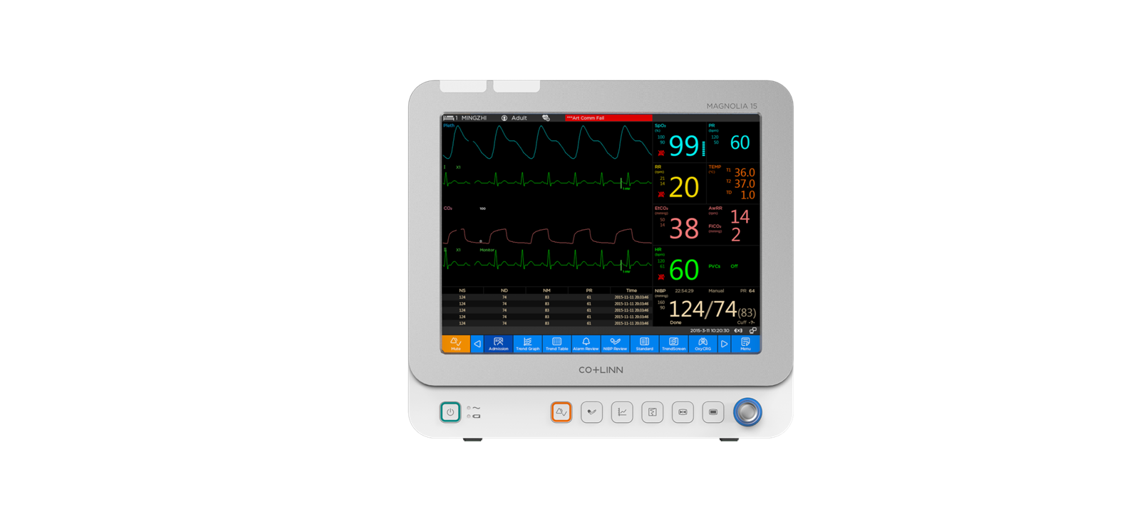 Colinnmedical Magnolia 15 Patient Monitor