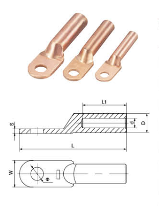 Wanxie DT series oil plugging copper terminal connector