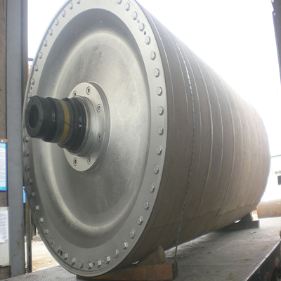 the two ends of the hollow cylinder paper machine special drying cylinder