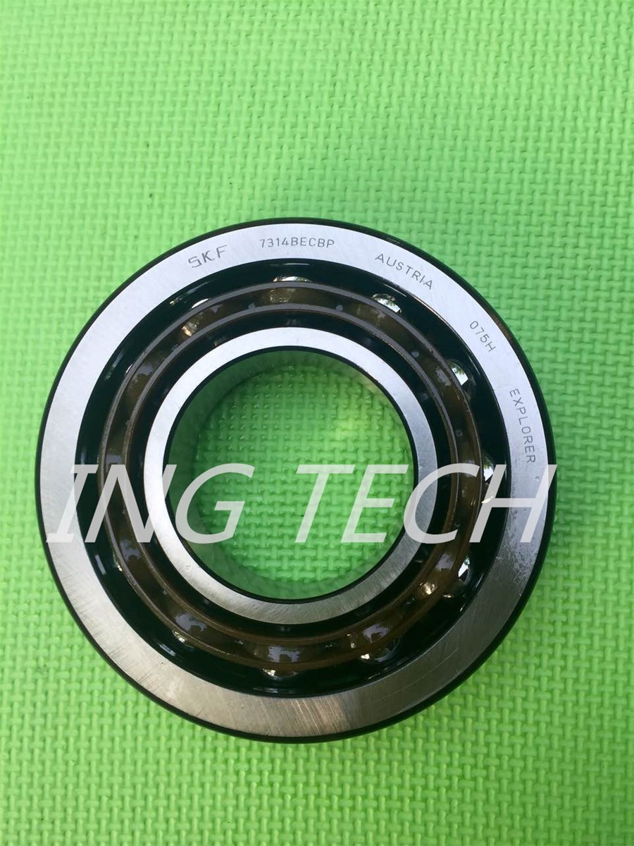 SKF 7314 BECBP Single Row Angular Contact Ball Bearing 7314 BECBM Single Row Angular Contact Ball Bearings