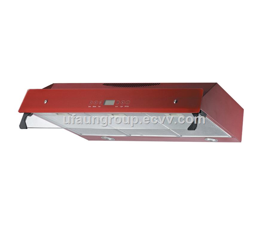 Super slim wall mounted kitchen chinmey range hood with CE approval