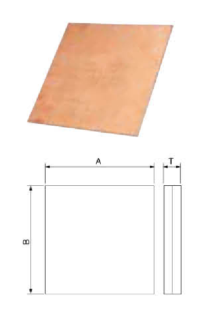 Customized size CuAl material compound plate Cooper and Alumium metal plate