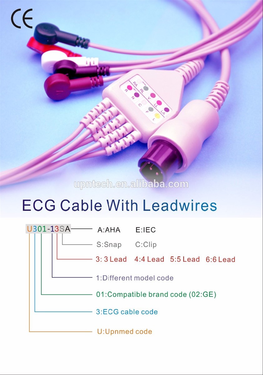 Philips TC30 TC60 ecg 10 lead wires 989803151651