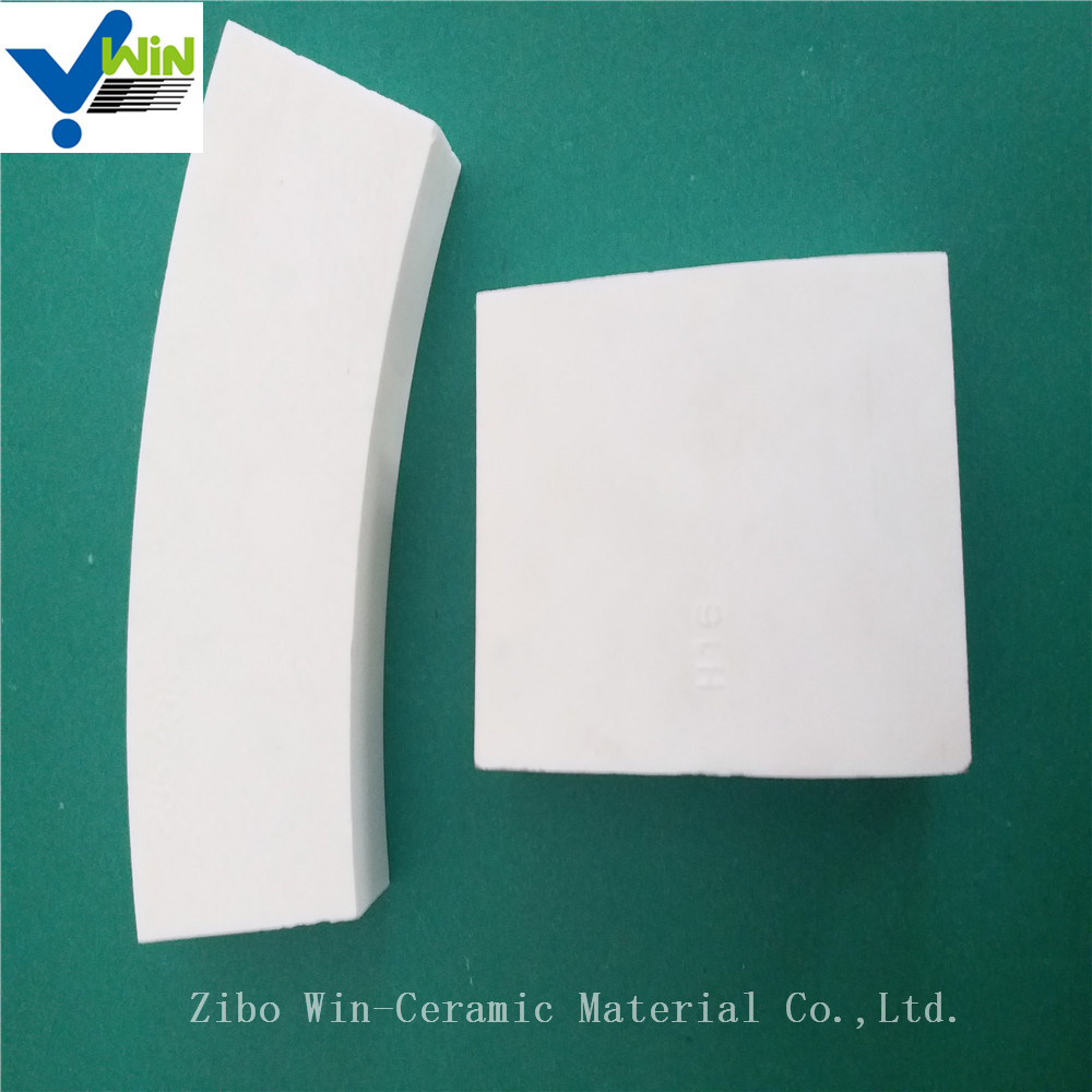 High temperature resistance white alumina ceramic tiles Chinese factory
