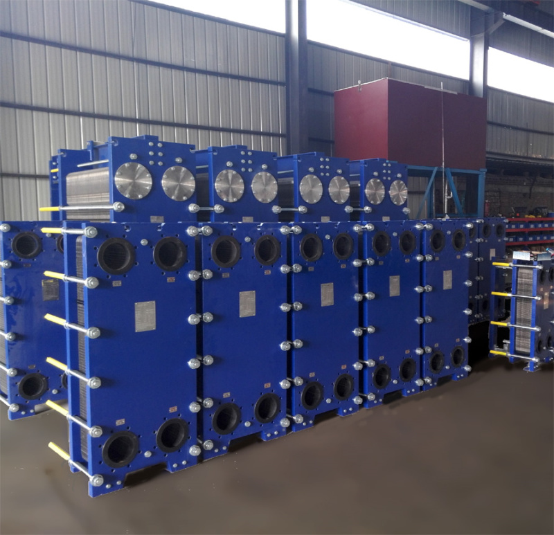 Propellent Steam to Liquid Liquid to Liquid Gasketed Plate Heat Exchanger