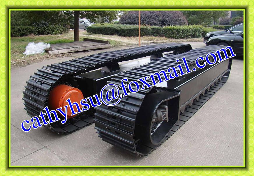 steel track undercarriage crawler undercarriage track link assembly track system drilling rig undercarriage crusher undercarriage