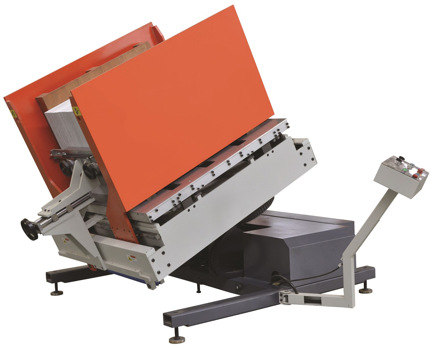 Pile turner for printing and packaging industry